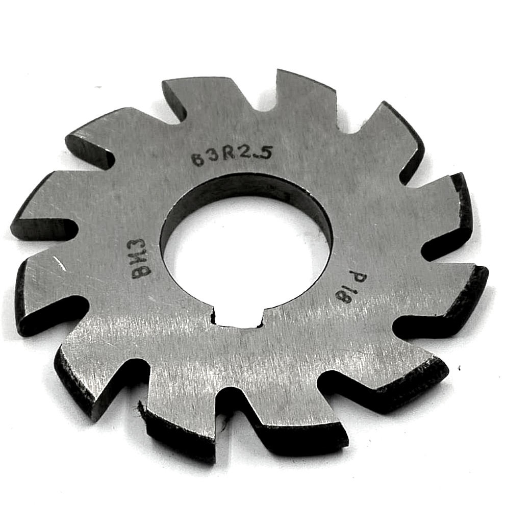 Фреза фасонная выпуклая d63 R2,5 P18
