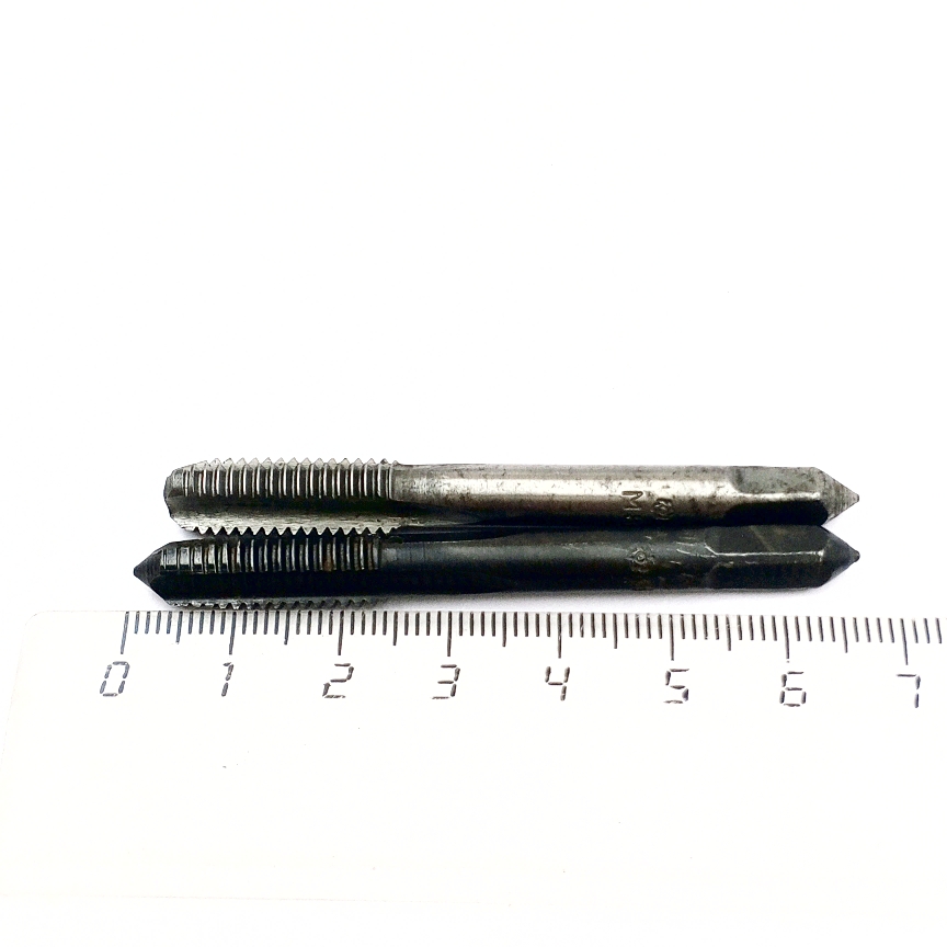 Метчик М8х1,25 ручной, к-т из 2-х шт
