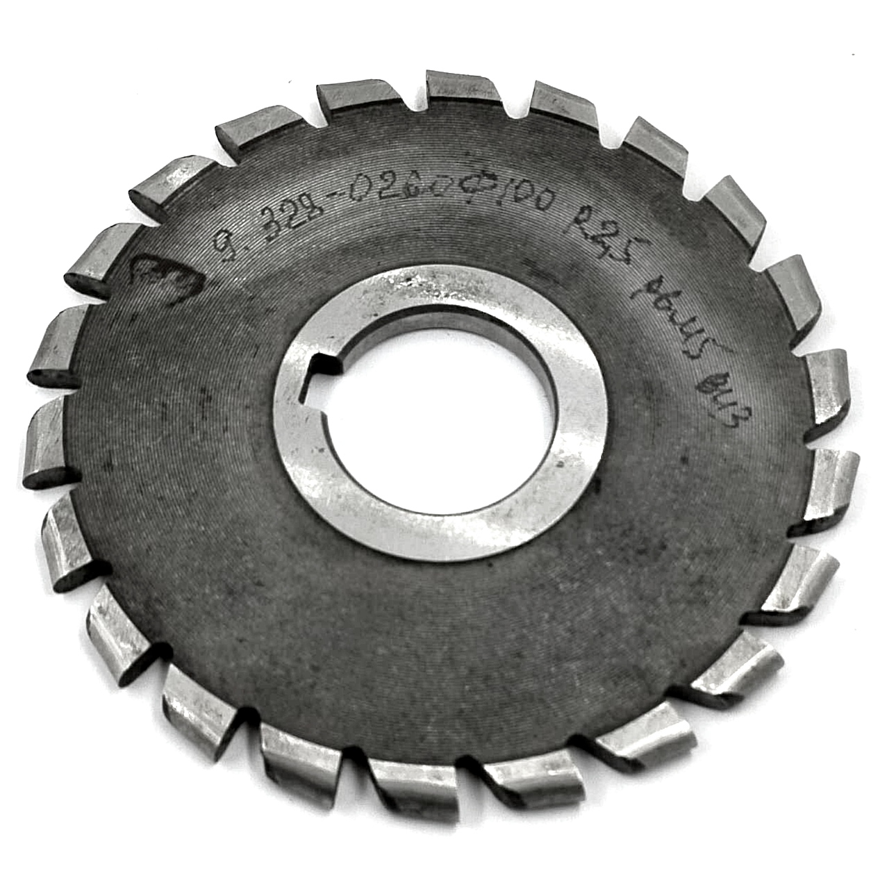 Фреза фасонная выпуклая d100 R2,5 P6М5 (карандаш) 
