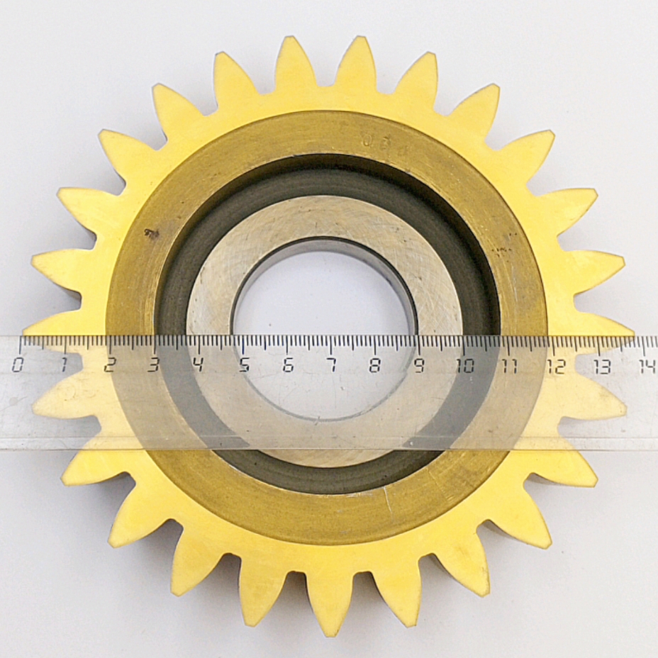 Долбяк 2530-0264 дисковый прямозубый м5,0 20° Кл-А Z=25 Р6М5К5 ГОСТ 9323-79