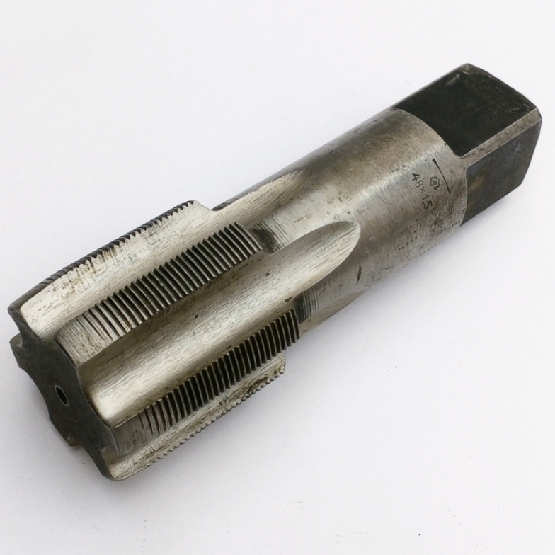 Метчик М48х1,5 ручной, черновой №1