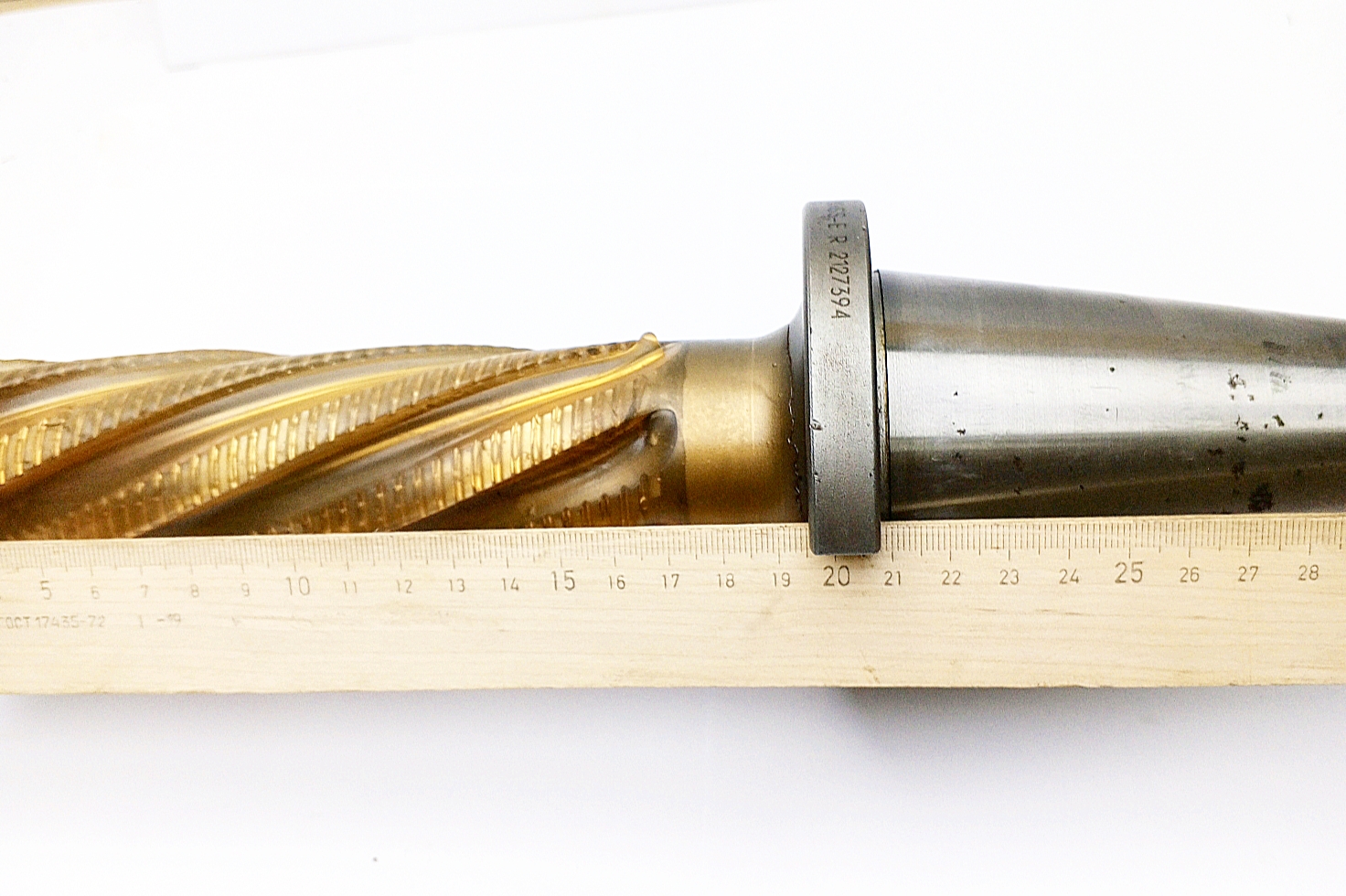 Фреза Концевая d 45х160 Z=6 NF Sp315 KHSS-E-R вылет 195мм (FETTE 2127394) хвостовик ИСО50/ISO50 SK50 обдирочная