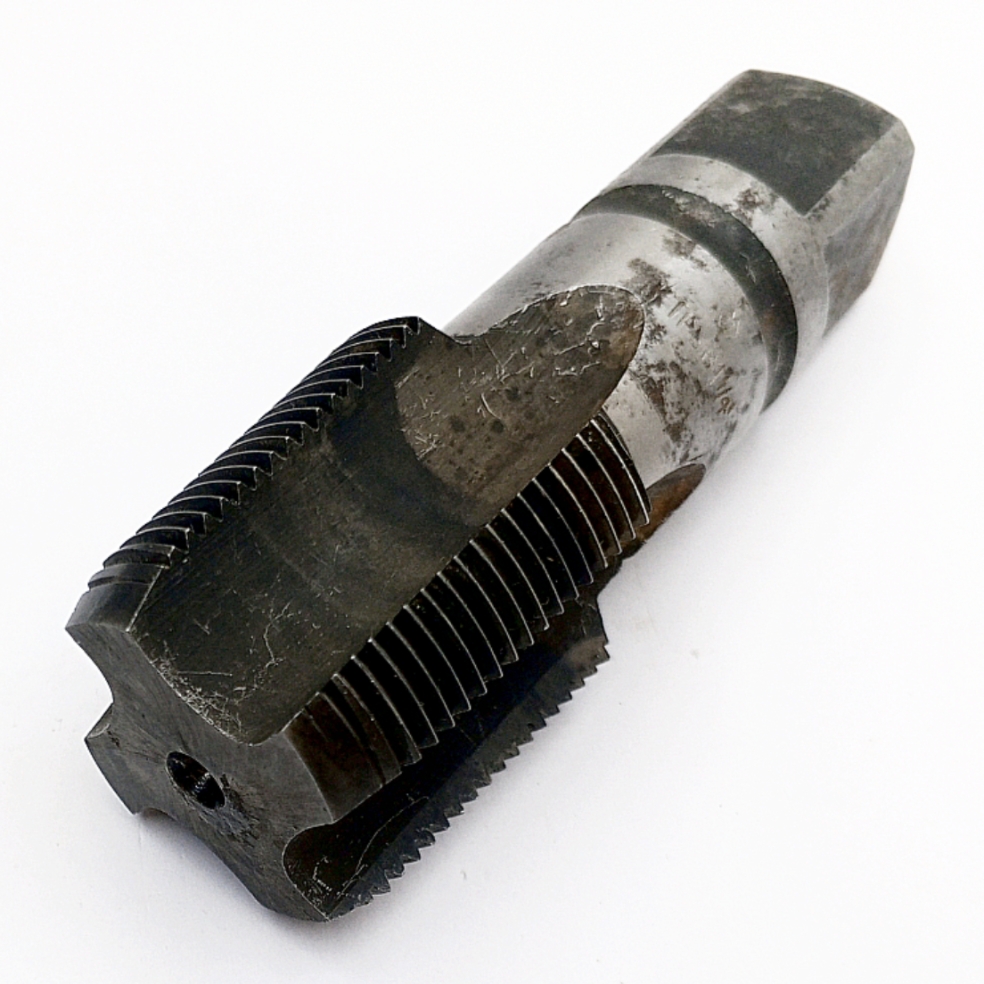 Метчик конический трубный Rc 1 1/4" Р6М5 ГОСТ 6227-80