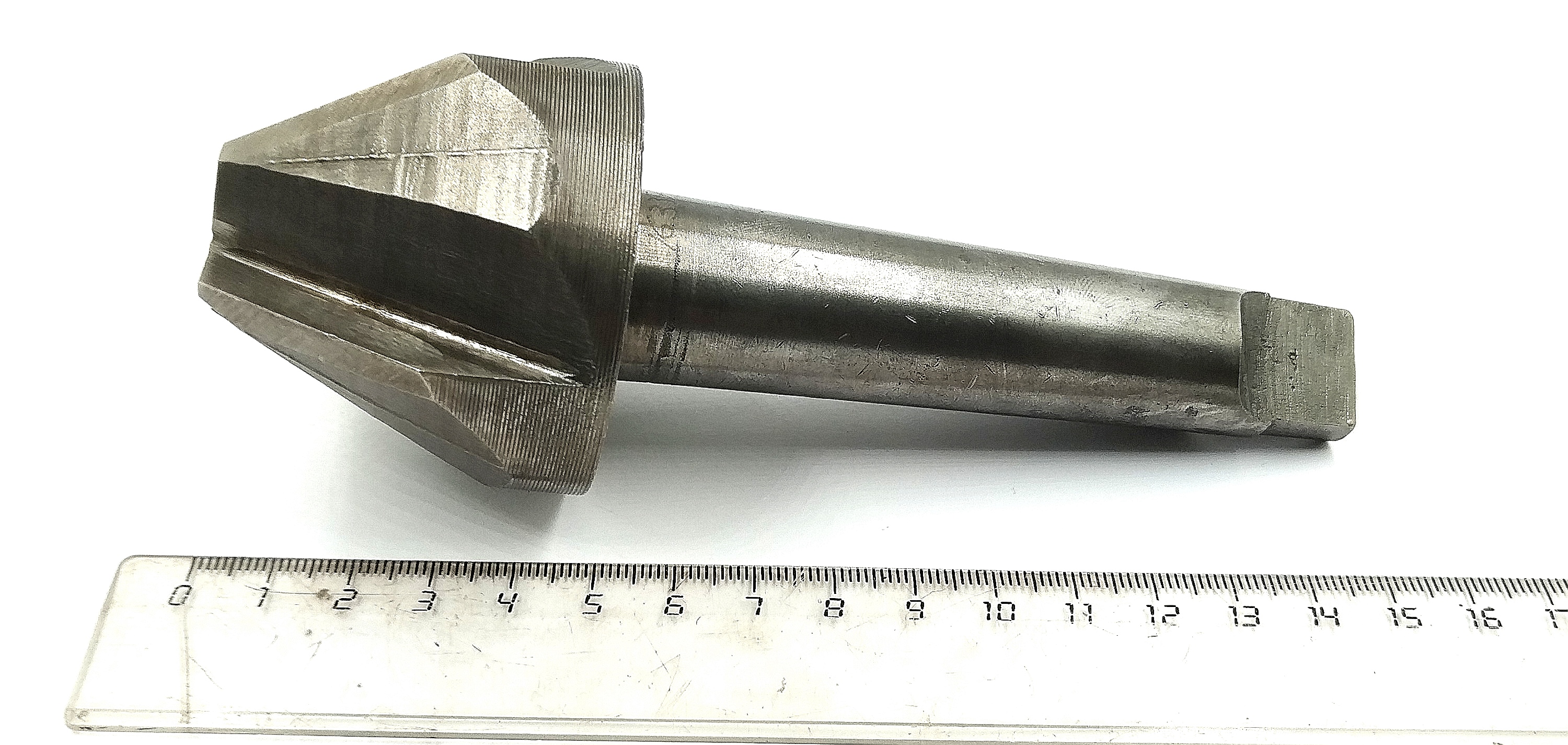 Зенковка 53,8х60° КМ3 Р6М5 Z=4 (Карандаш)