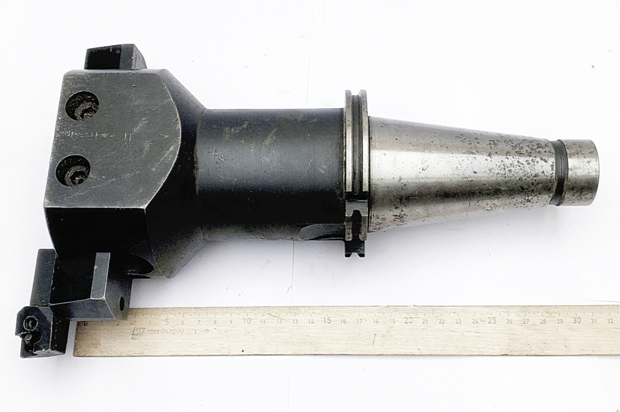 Оправка ИСО50/ISO50 расточная 6300-4012.03 ( 180-360, L 160мм от юбки), блок расточной однорезцовый 2192-4010-02 (180-270) SK50
