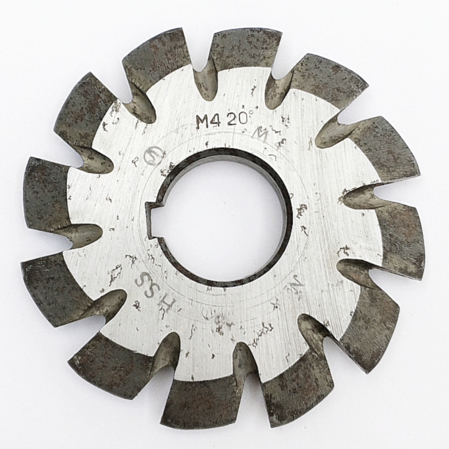 Фреза дисковая зуборезная модульная м4,0 №8 20° HSS