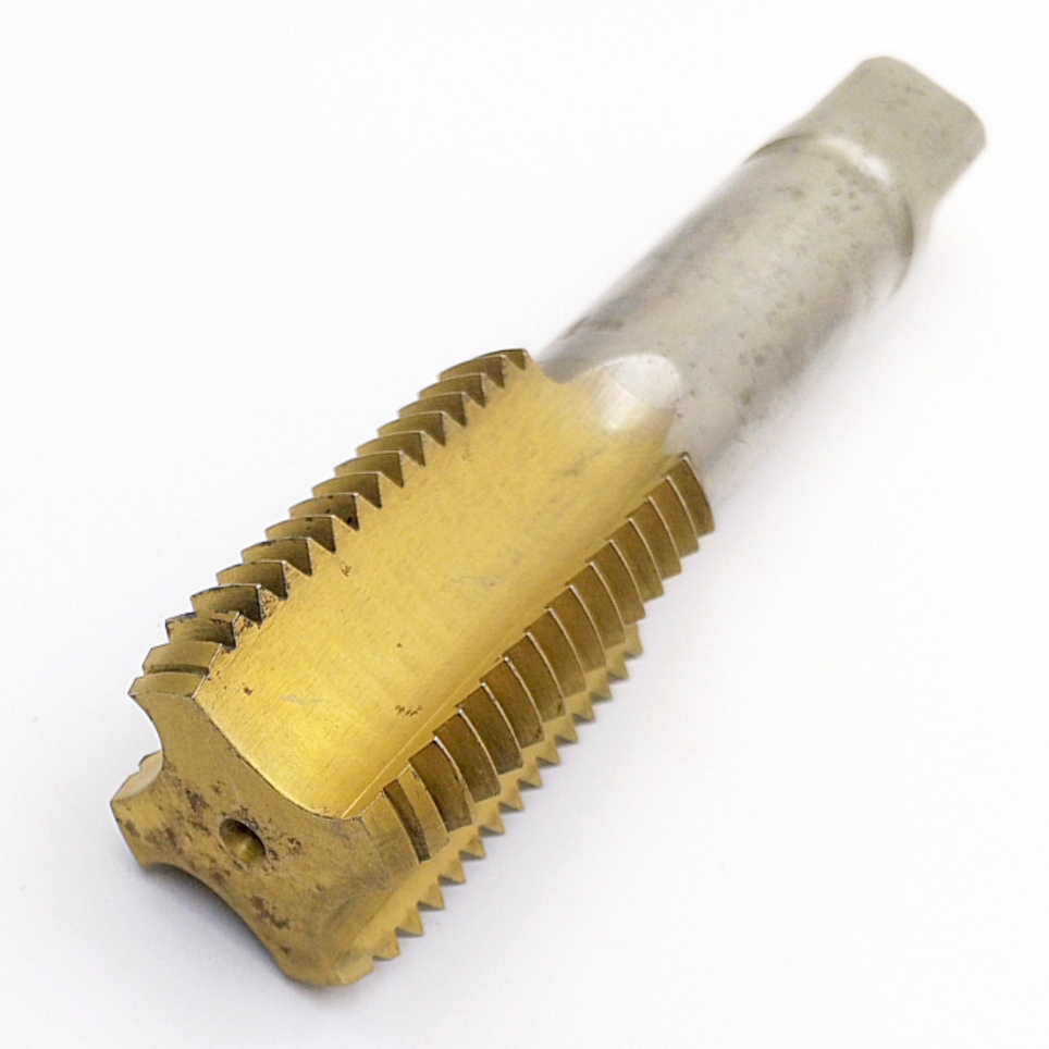 Метчик 2620-2211 машинно-ручной М45х4,5 кл.2 Р6М5 TiN (чистовой, №2) для глухих отверстий ГОСТ 3266-81