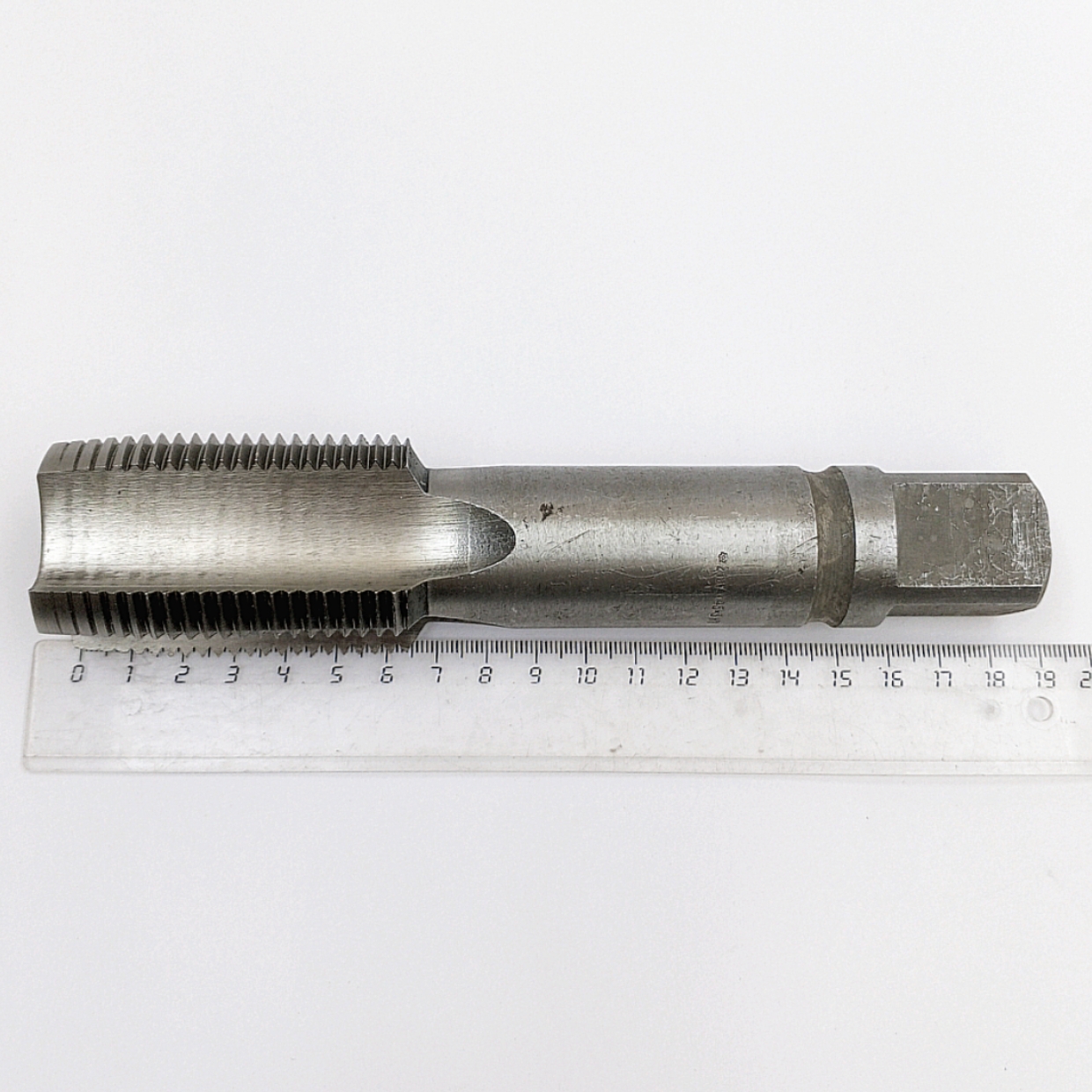 Метчик 2620-2197 машинно-ручной М45х3,0 Н1 Р6М5 (однопроходный) для сквозных отверстий ГОСТ 3266-81