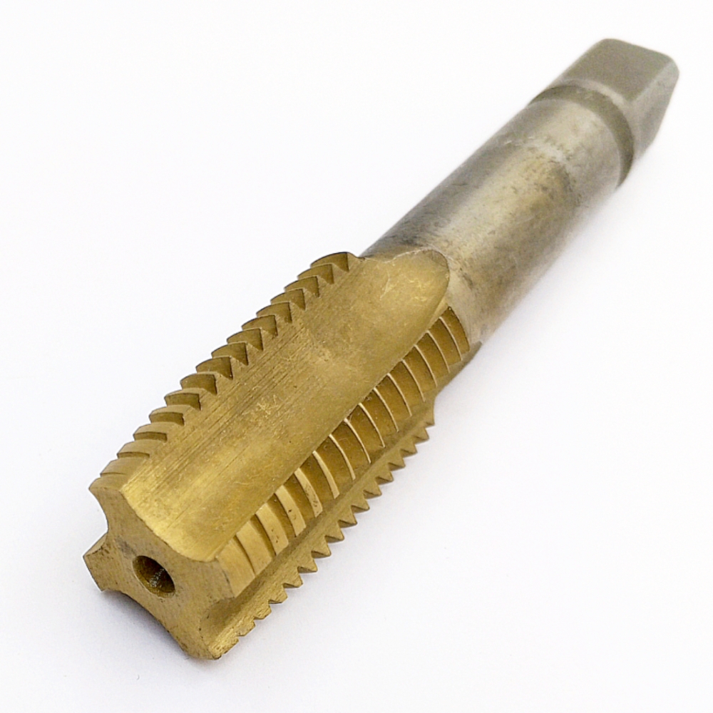 Метчик 2620-1887 М27х3 м/р HSS (TiN-покрытие, однопроходный) для сквозных отверстий ГОСТ 3266-81