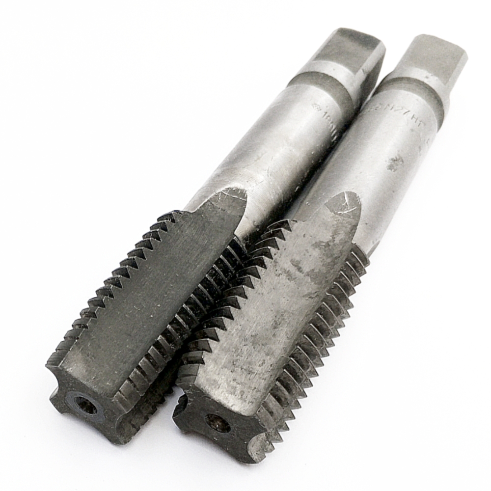 Метчик 2620-1889 (2620-1891) М27х3 м/р Р18 (комплект 2шт) ГОСТ 3266-81