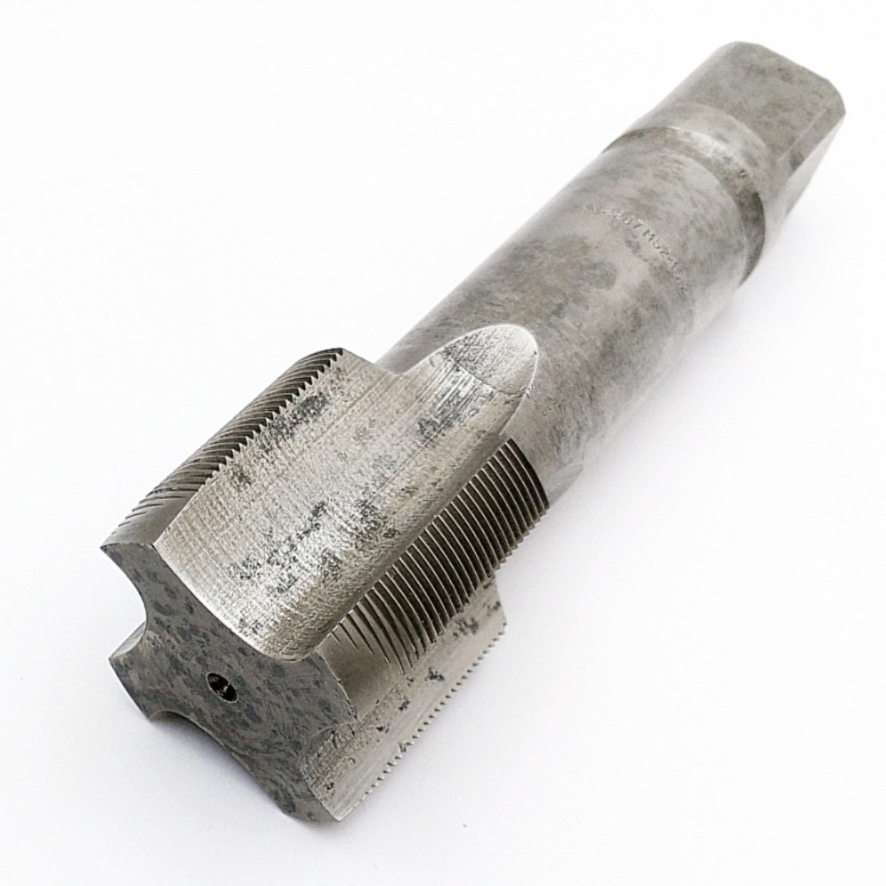 Метчик 2620-2287 машинно-ручной М52х1,5 Р6М5 (однопроходный) для сквозных отверстий ГОСТ 3266-81