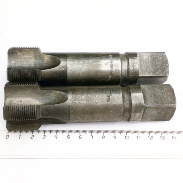 Метчик машинно-ручной М42х1,5 Р18 (комплект 2-х шт)