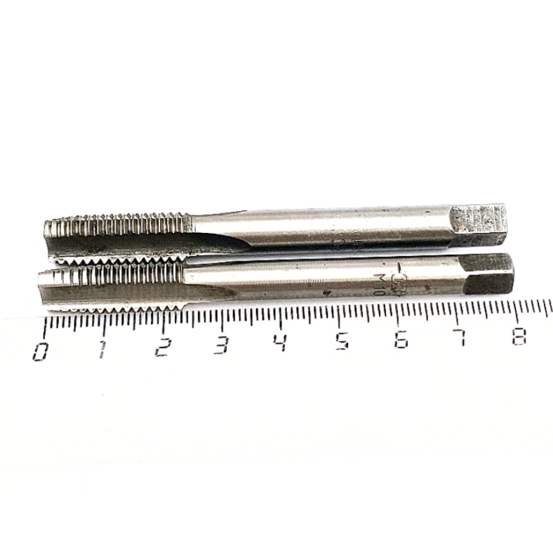 Метчик М10х1,5 ручной, К-т из 2-х шт