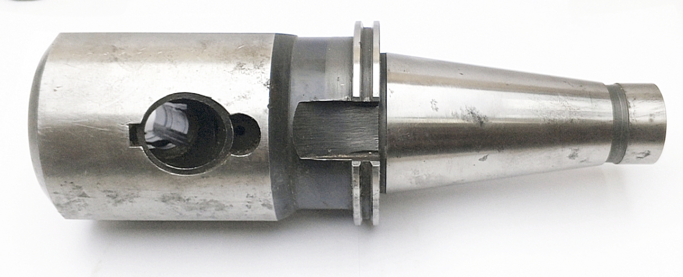 Оправка ИСО50/ISO50 расточная L160мм с микром. подачей (D 100мм, 120-150мм. под резец 20х20мм) (191.421.258 СССР) SK50
