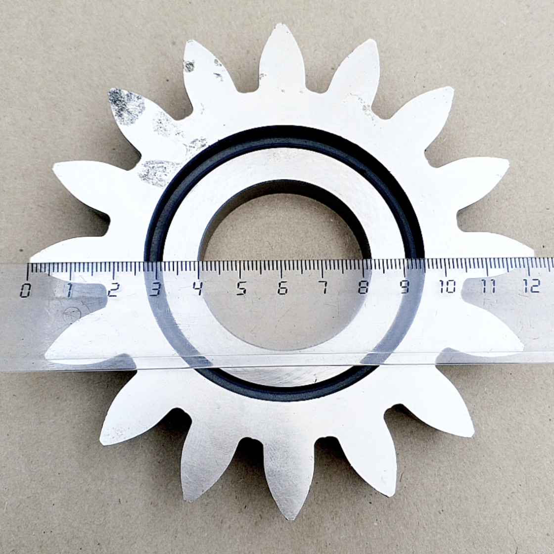 Долбяк дисковый прямозубый 2530-0235 м6,5 20° Z=16 кл-А Р18 (номинальный делительный диаметр 100мм) ГОСТ 9323-79