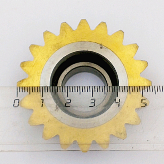 Долбяк 2540-2011 чашечный прямозубый м2,5 30° Кл-А Z=20 Р6М5 ГОСТ 6762-79