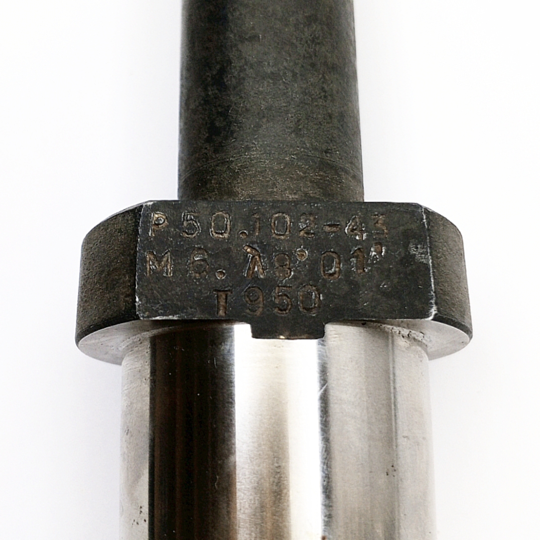 Фреза червячная зуборезная модульная М6,0 20° 8°01' Р6М5 (для червячных колес, хвостовая) хвостовик КМ5