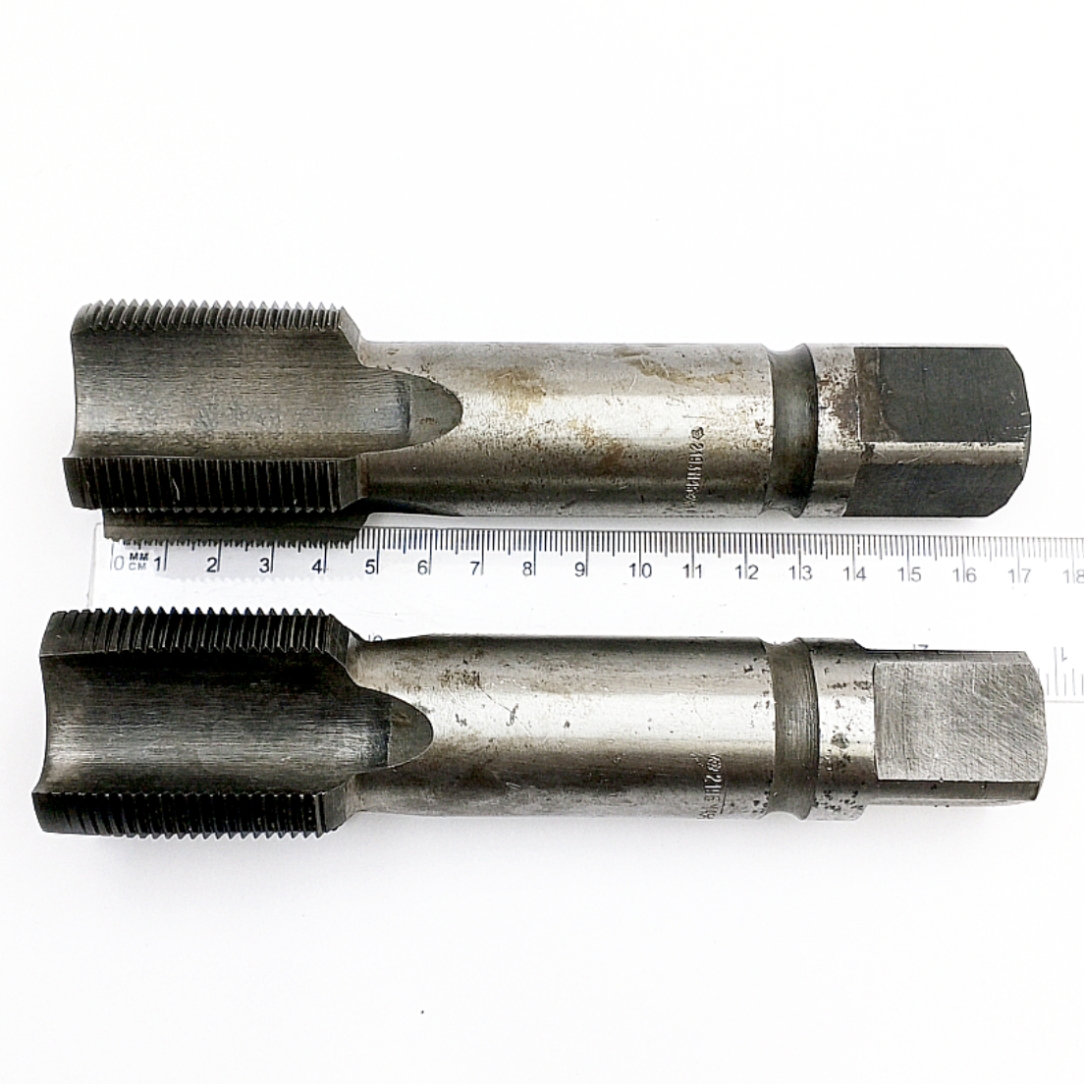 Метчик 2620-2193 (2620-2195) машинно-ручной М45х2,0 H1 Р6М5 (комплект 2шт) ГОСТ 3266-81