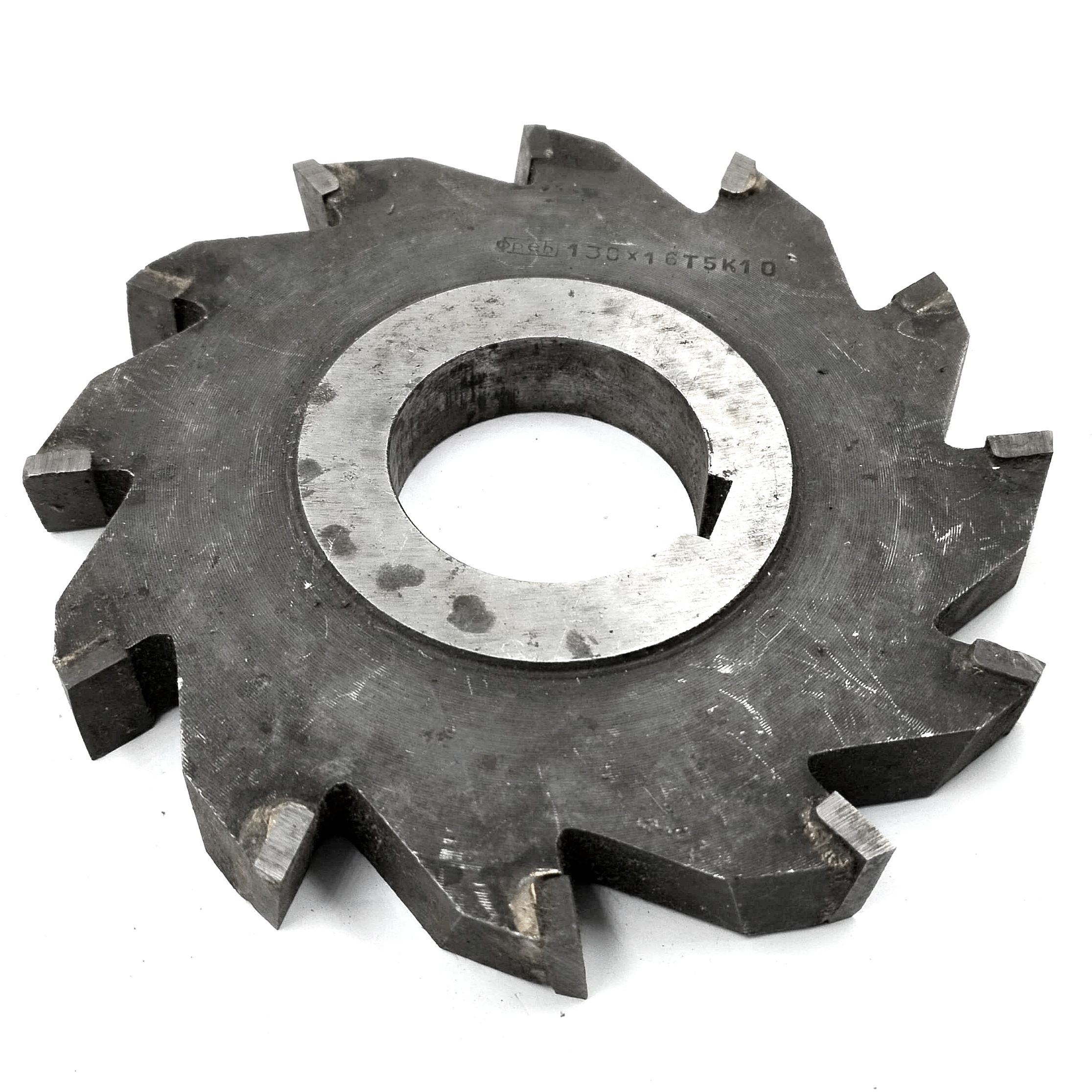 Фреза дисковая с разнонаправленными зубьями d130x16х40 Т5К10