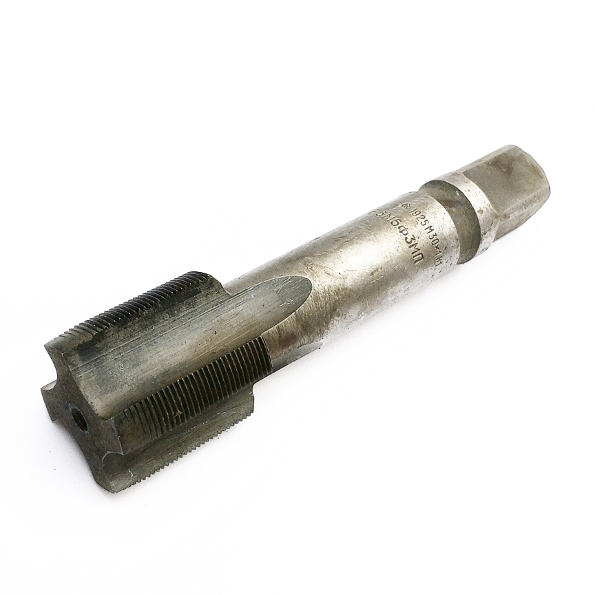 Метчик М30х1 м/р, сквозной, Р6М5Ф3МП