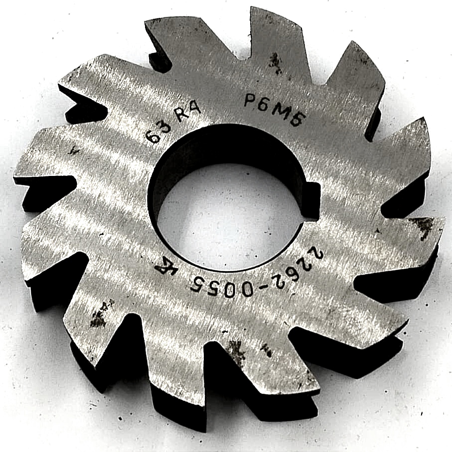 Фреза фасонная вогнутая  d63 R4 P6M5 (2262-0055)