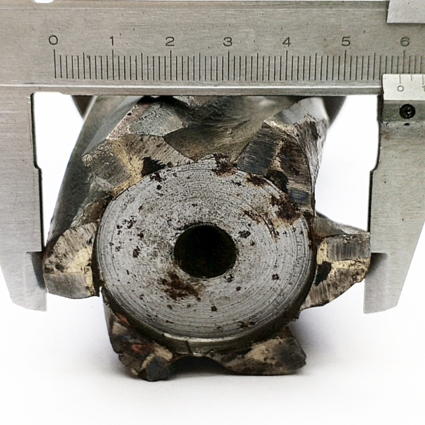 Фреза Концевая d 60х95 Z=6 (вылет от юбки 128мм, хвостовик ИСО50/ISO50)
