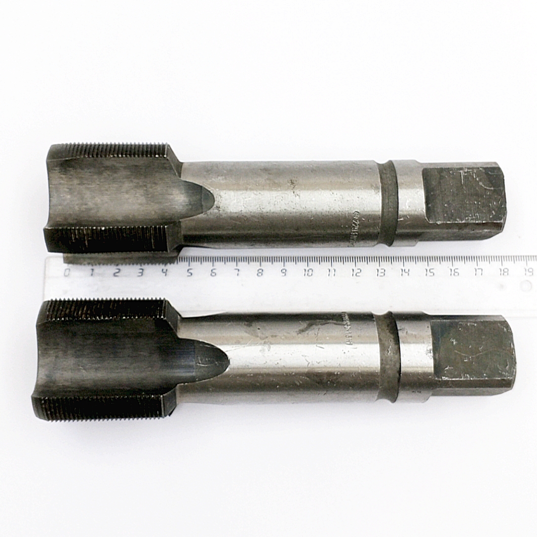 Метчик 2620-2291 (2620-2293) машинно-ручной М52х1,5 Р6М5 (комплект 2шт) ГОСТ 3266-81