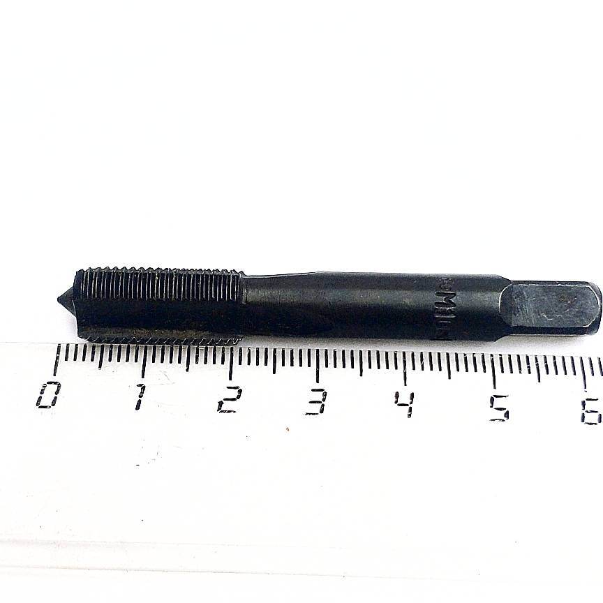  Метчик М10х1 ручной, глухой, VAP - покрытие