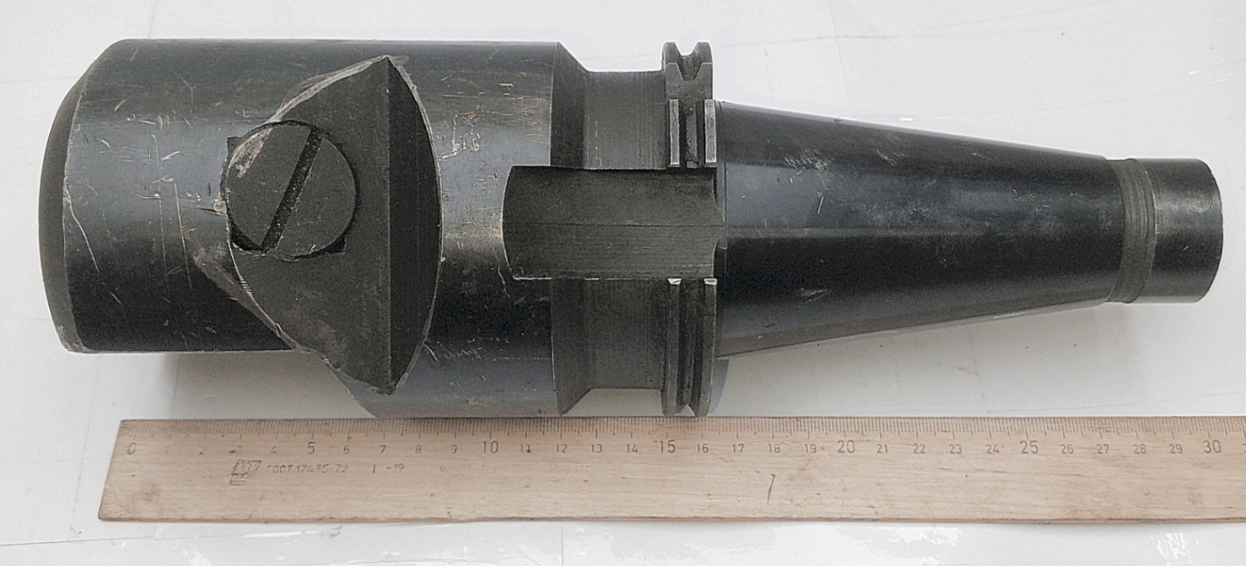 Оправка ИСО50/ISO50 расточная L160мм (D 100мм, под резец 25х25мм) (434.3199) SK50