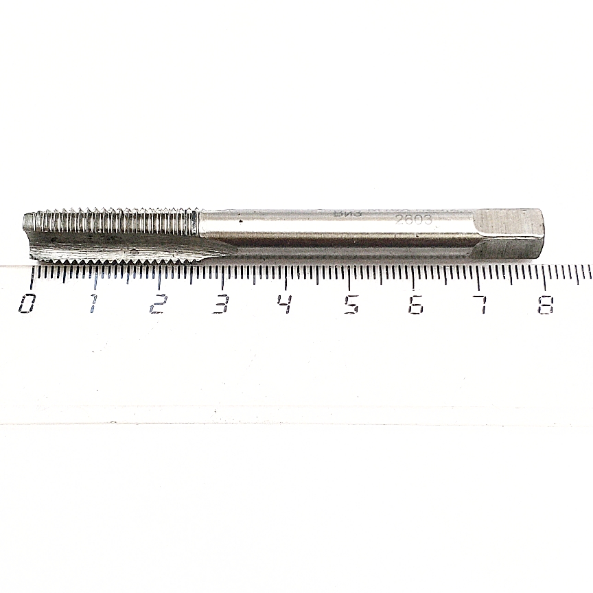  Метчик М10х1,25 ручной, глухой