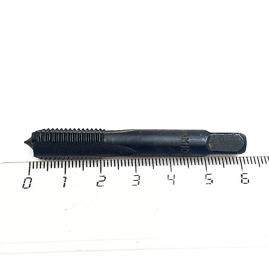  Метчик М10х1,25 ручной, глухой, VAP - покрытие