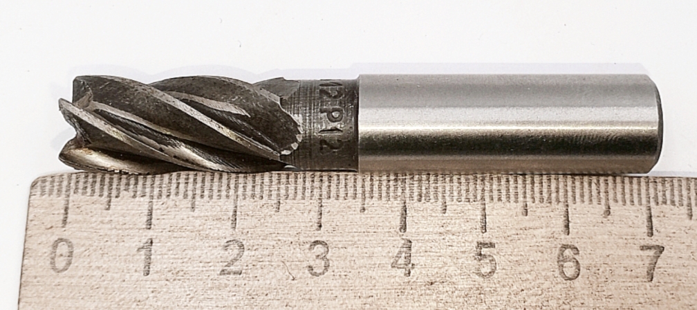 Фреза концевая d12х70 Р12 z=5 ц/х
