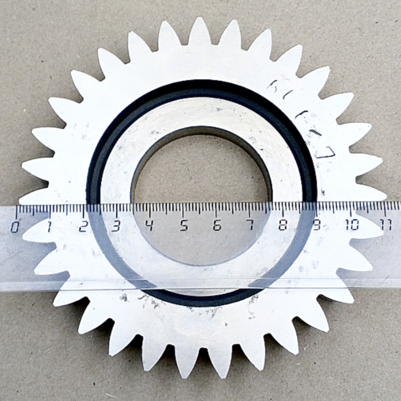 Долбяк дисковый прямозубый 2530-0215 м3,25 20° Z=31 кл-А Р18 (делительный диаметр 100мм) ГОСТ9223-79