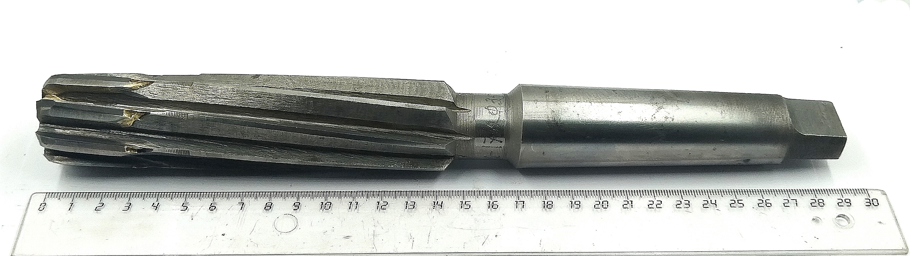 Развертка машинная с напайными пластинами d 35 к/х КМ4 ВК8 Z=8 (Карандаш)