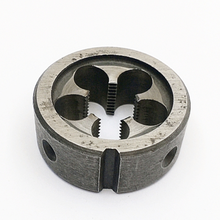 Плашка 2684-0013 Трубная коническая R 3/8" 9ХС 55° (19 ниток/дюйм; D-45мм; L-18мм) ГОСТ 6228-80