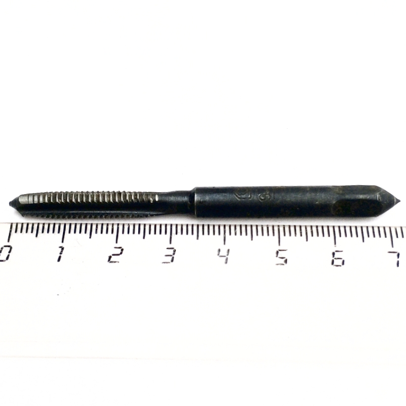 Метчик М6х1 ручной (черновой, №1) VAP - покрытие