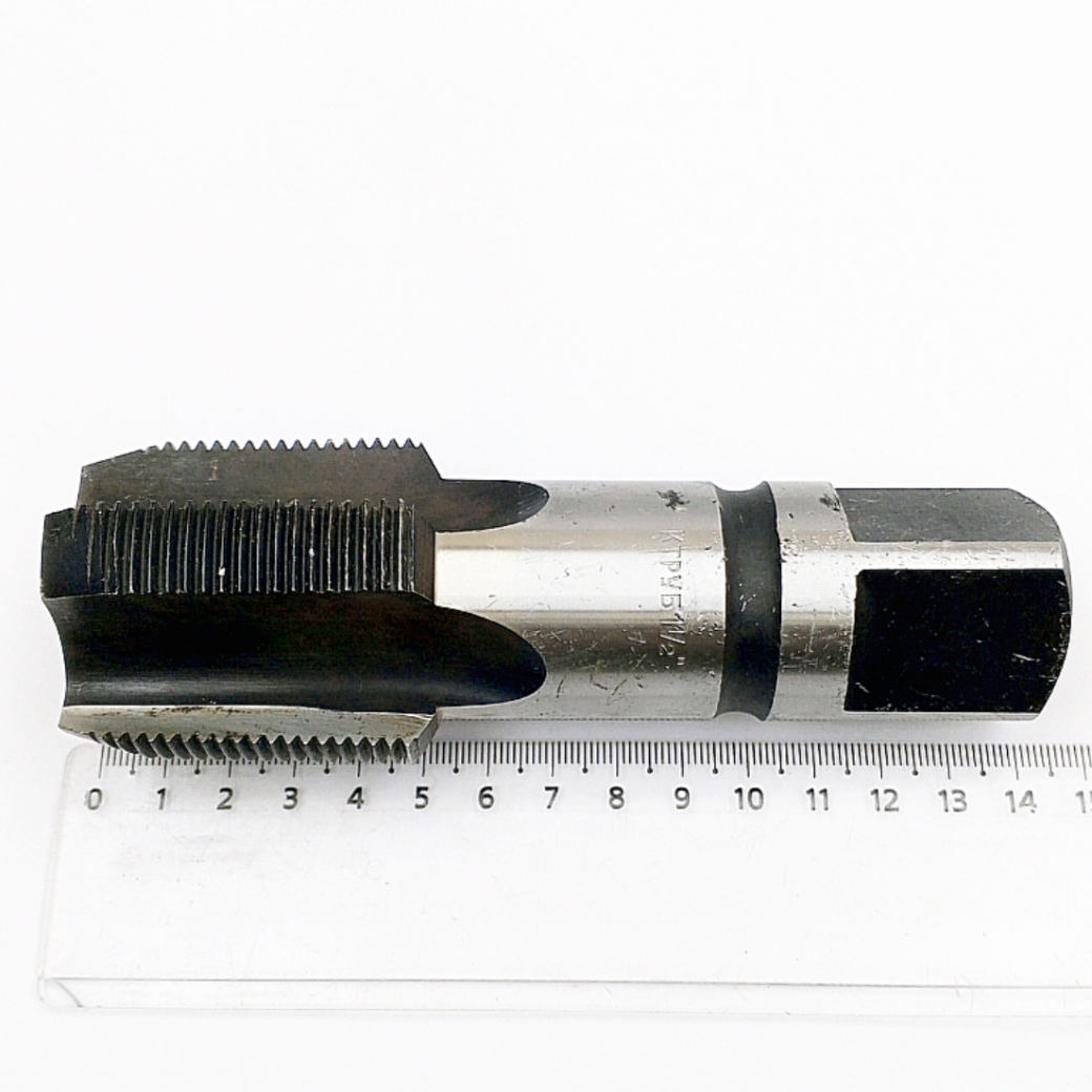 Метчик конический трубный Rc 1 1/2" HSS ГОСТ 6227-80