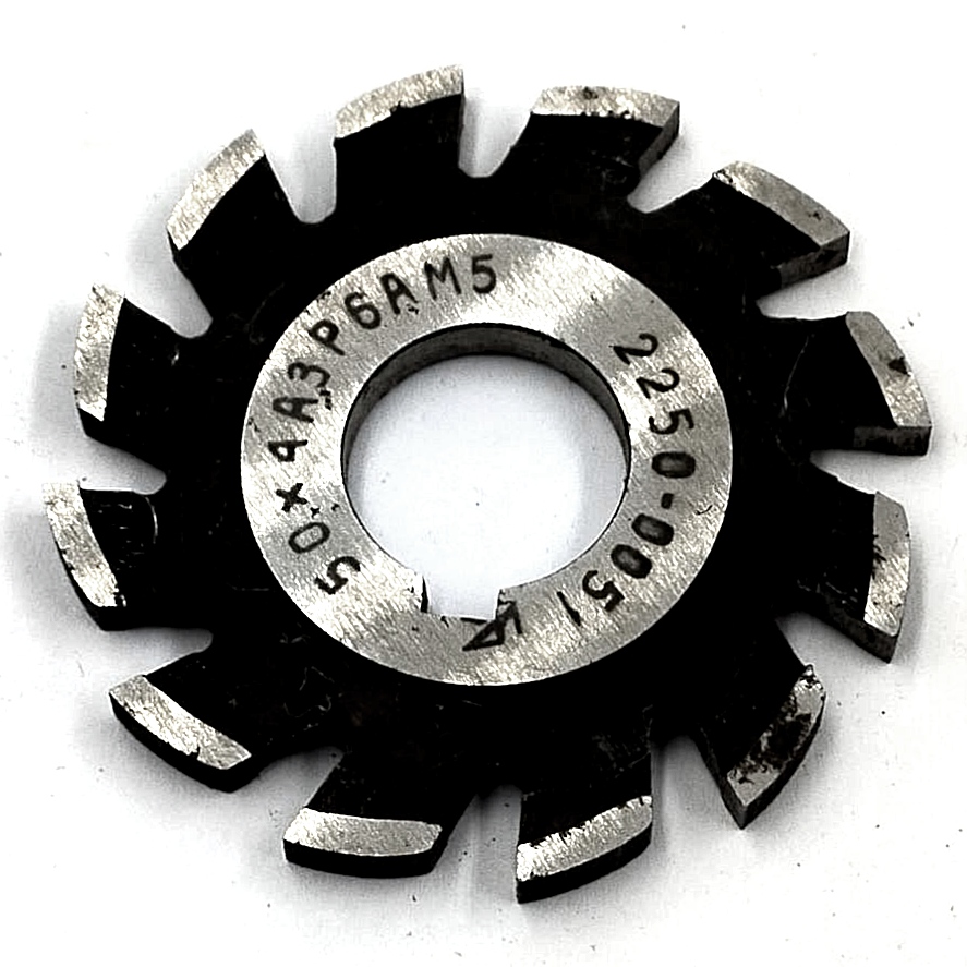 Фреза дисковая пазовая затылованная   d50х4х16 Р6М5 (2250-0051)