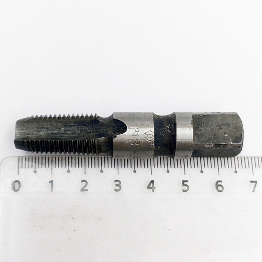 Метчик конический трубный Rc 1/4"-19 Р18 55° (машинно-ручной) ГОСТ 6211-81
