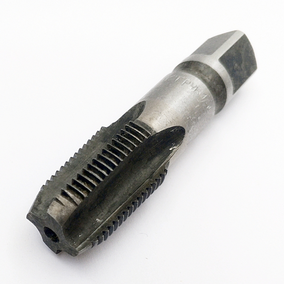 Метчик конический трубный Rc 1/2"-14 Р12 55° (машинно-ручной) ГОСТ 6211-81
