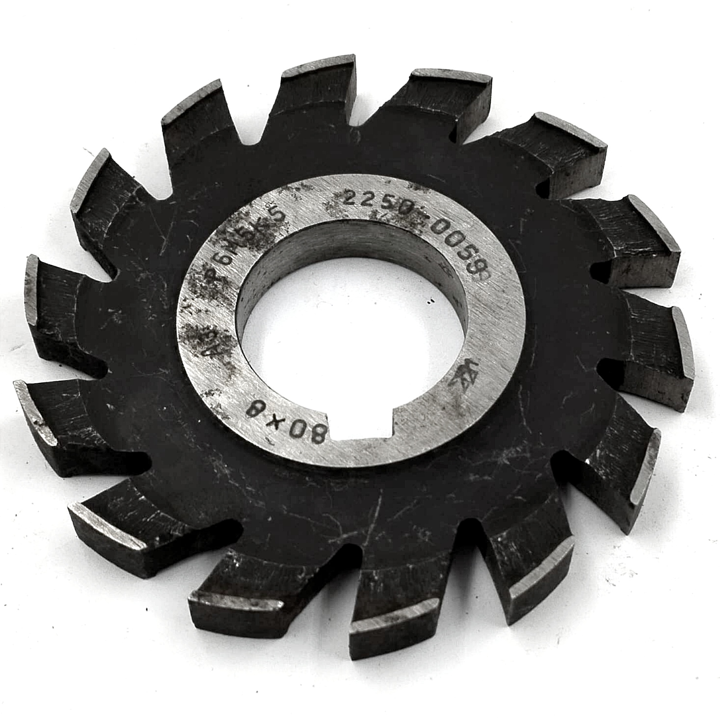Фреза дисковая пазовая затылованная  d80х8х27 Р6М5 (2250-0059)
