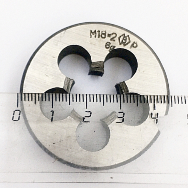 Плашка М18х2,0 6g ХВСГ ГОСТ 9740-71 (комплект- 2шт)