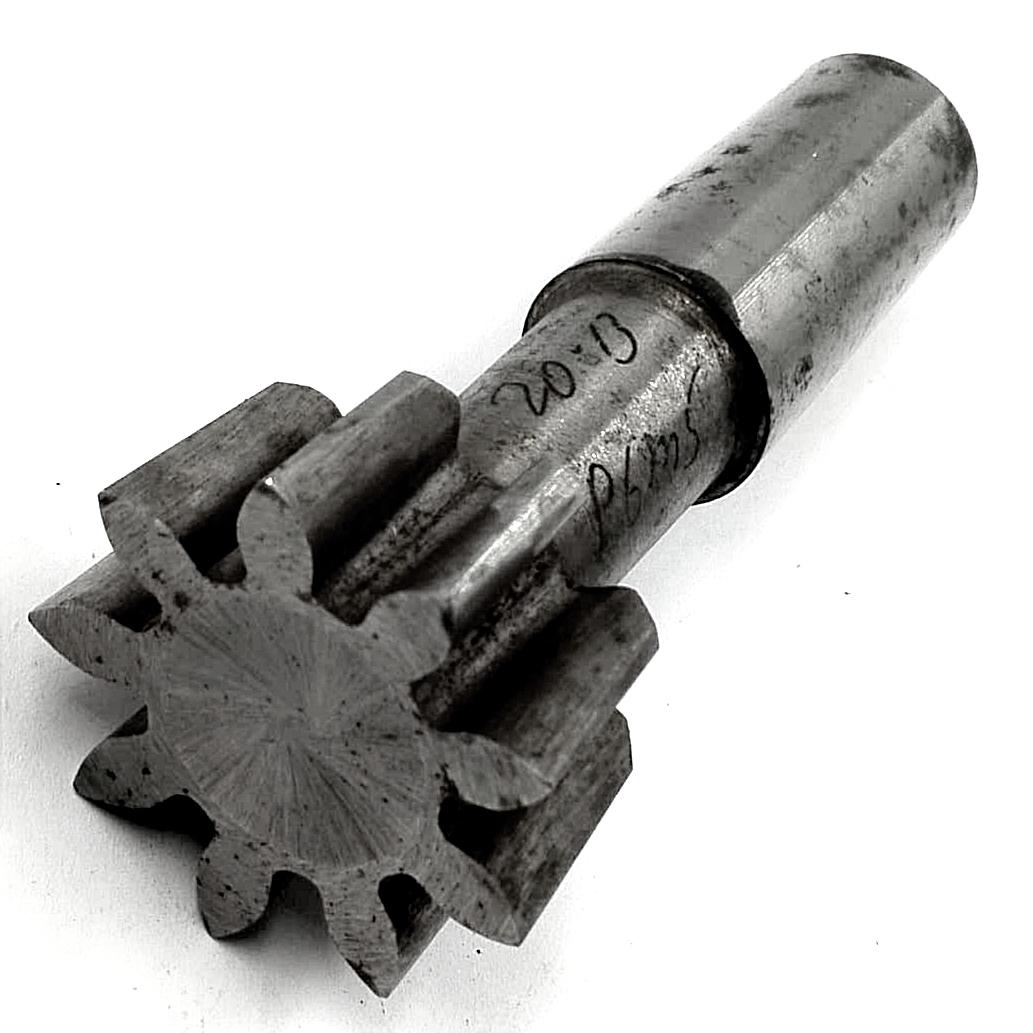 Долбяк хвостовой  m3,0 20° Z=10 Р6М5