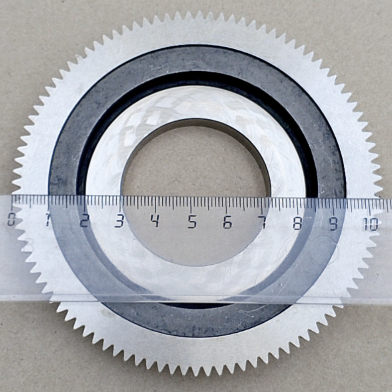 Долбяк дисковый прямозубый 2530-0191 м1,0 20° Z=100 кл-В Р18 (делительный диаметр 100мм) ГОСТ 9323-79