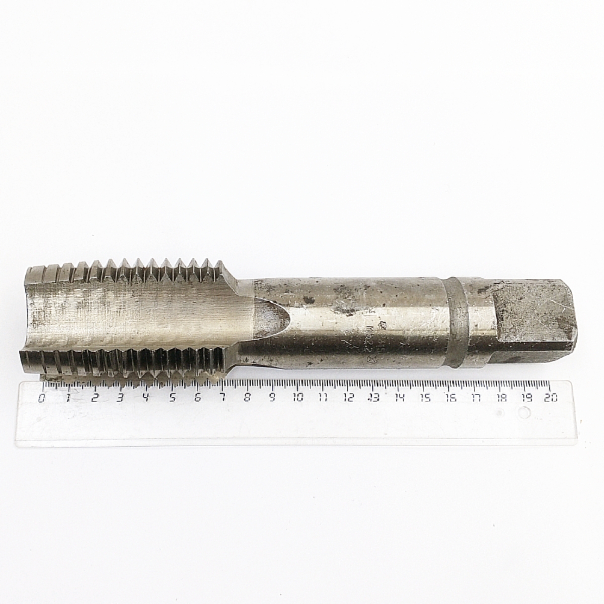 Метчик 2620-2315 машинно-ручной М52х5,0 Р6М5 (однопроходный) для сквозных отверстий ГОСТ 3266-81