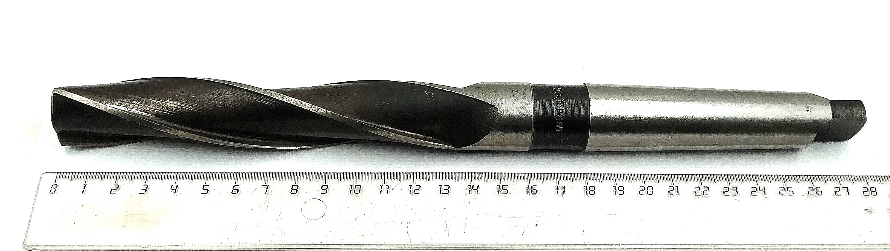 Зенкер цельный d 24,3 к/х КМ3 Z=3 Р6М5