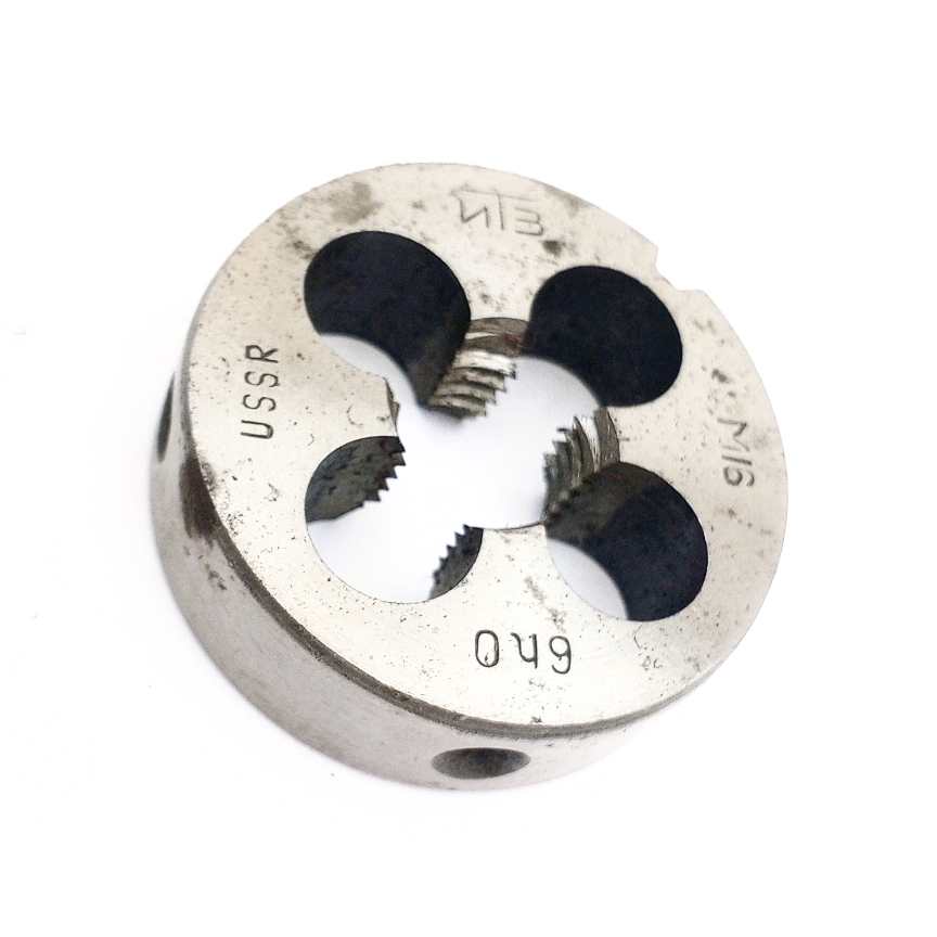 Плашка М16х2 (d45мм, h14мм)