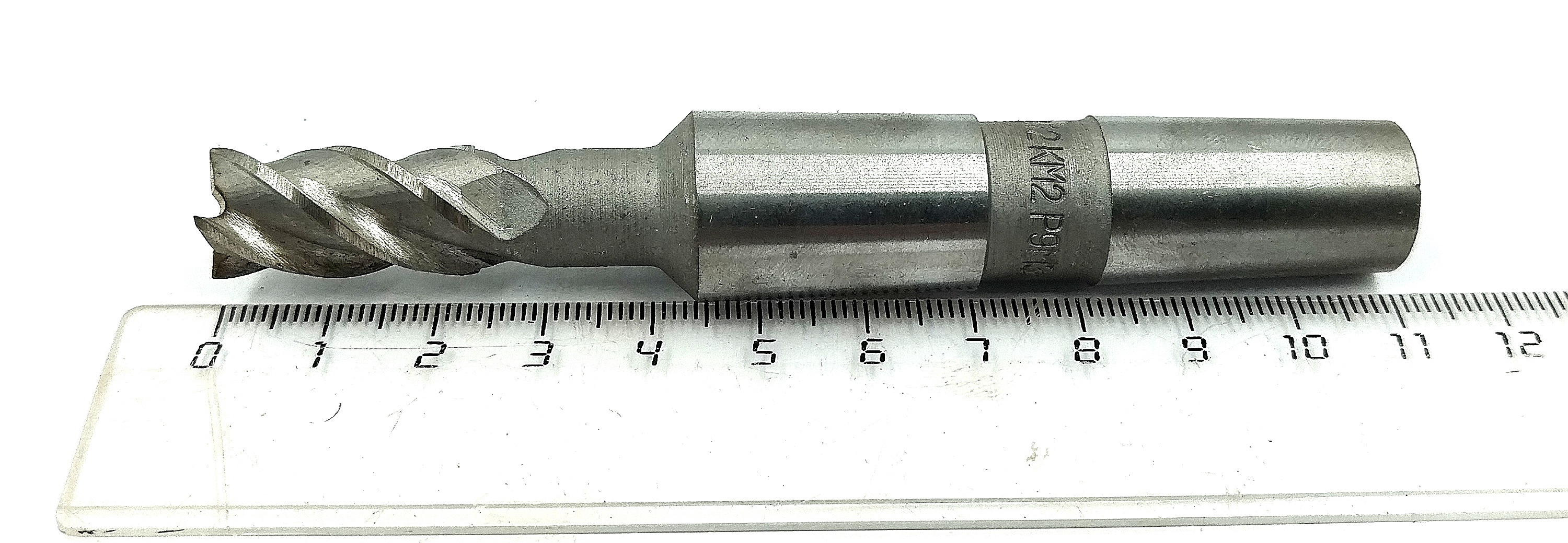 Фреза Концевая d 12х25 к/х Z=4 КМ2 Р9М3 ГОСТ