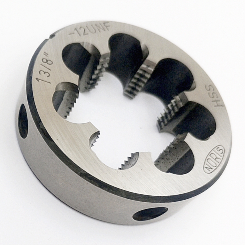 Плашка дюймовая унифицированная 1 3/8"-12UNF 60° HSS