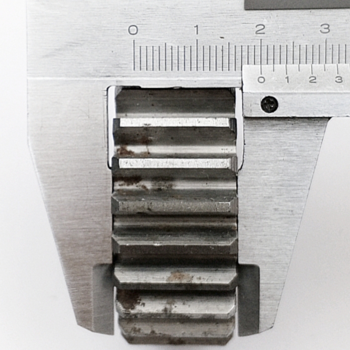 Шестерня плоская цилиндрическая прямозубая m2,0 z28 D60мм посадка d28(32)мм